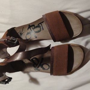 OTBT Martha TX Butterscotch sandles Leather